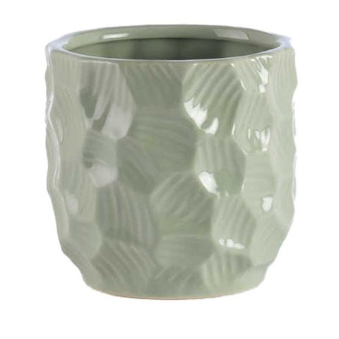 CASPO VERDE SALVIA CERAMICA D.13.5 H.12